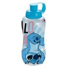 Garrafa squeeze de plástico modelo disney stitch 550 ml.