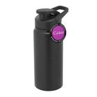 Garrafa Squeeze Em Alumínio 660 Ml Bagdá Matte Toget - Preto