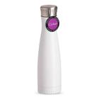 Garrafa Squeeze Em Inox 700 Ml Leader Topget - Branco