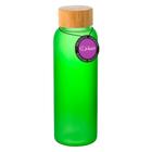 Garrafa Squeeze em Vidro 500 ml Tampa em Bambu Lucid TopGet