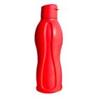 Garrafa Squeeze Garrafinha de Água 1100ml Plástica Academia Livre de BPA Estilo Tupperware ECO