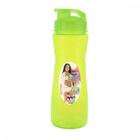 Garrafa Squeeze Plástico Linha Fitness de Água Suco Garrafão Garrafinha Colorida Infantil Escolar Academia Dieta 500ml