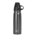 Garrafa Squeeze Térmica Inox Campeche Grafite Thermos 490ml Premium