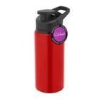 Garrafa Squeze Em Alumínio 660 Ml Bagdá Topget - Vermelho