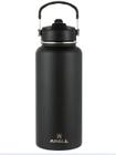 Garrafa straw flask 946ml blacksand fitness, academia, camping, treino