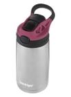 Garrafa Termic Inox Squeeze Infantil Autospout 384Ml Rosa - Invicta