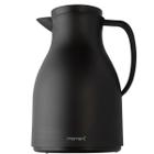 Garrafa Térmica 1 Litro Café Preta Cozinha Plástico Rosca