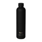 Garrafa Termica 1000Ml Aço Inox Silicone Onix Preto