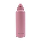 Garrafa termica 1,2l easy open rosa - bup one