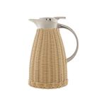 Garrafa Térmica 1,5 L Rattan Bege - Bon Gourmet