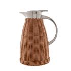 Garrafa Térmica 1,5 L Rattan Marrom - Bon Gourmet - Rojemac