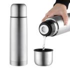 Garrafa Térmica 1L Inox Café Quente Água Gelada Parede Dupla