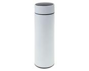Garrafa Térmica 450ml com Display Touch Digital Termômetro em Inox com coador separador de chá conserva quente e gelado em 4 cores