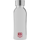 Garrafa Térmica 530ml Squeeze Academia Mantém Gelado Aço Inoxidável Prata Light Bugatti