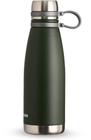 Garrafa Térmica 650 ml Antivazamento com Infusor de Bebidas Inox 316 e Alça de Silicone Acoplada na Tampa Vacuum Bottle