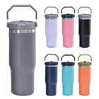 Garrafa Térmica 900ml Bico Flip Aço Inox Estilo Tumbler