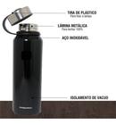 Garrafa Termica a Vacuo vacuum bottle Resistente 1200ml Preto