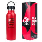 Garrafa Térmica Alça Rosqueável 500Ml - Flamengo - Mileno