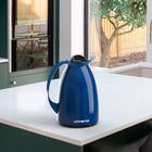 Garrafa Térmica Azul 650ml com Alça e Tampa Livre de BPA