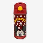 Garrafa térmica click c/canudo 300ml mikey mouse - zona criativa