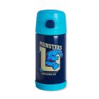 Garrafa Térmica com Canudo Sulley Monstros SA - 300ml - 1 unidade - Zona Criativa - Rizzo