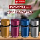 Garrafa Térmica Compacta Para Chá Leite Café Com Rolha Fano 0,250ml Unitermi