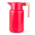 Garrafa Térmica de Café 1 Litro Wood Fashion Vermelho Termopro