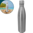 Garrafa Termica De Inox 750ml Bebida Quente E Fria Unissex Academia Viagem Trilha Squeeze Praia Dupla Camada Isolada A Vacuo