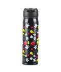 Garrafa Térmica de Inox Preta Mickey 400ml - Licenciado