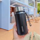 Garrafa Térmica em Aço Inox Reforçada c/ Filtro de Chá 600ML