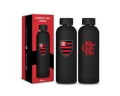 Garrafa termica grip 500ml emborrachado times - flamengo - Brasfoot Presentes