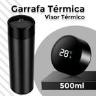 Garrafa Térmica Hi-Tech Acompanhe a Temperatura da sua Bebida com Display 500ml