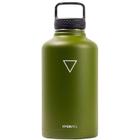 Garrafa Termica Hydrate Growler Verde Militar 1.900ML