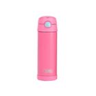 Garrafa Térmica Infantil Adolescente Alça Thermos Coral Inox 470ml