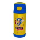 Garrafa Térmica Infantil Top Handle 350Ml Oficial Sonic