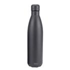 Garrafa Térmica Inox Academia Esporte Fitness Portatil com tampa Vacuo Preta 500ml - Wellmix