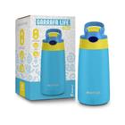 Garrafa Térmica Life - Azul - 350ml - Brasfoot