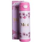 Garrafa Térmica Mãe Floral Top Handle 500ml Zona Criativa Cor Rosa