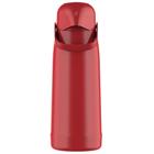 Garrafa Térmica Magic Pump cor Vermelho Romã 1,8 Litro - Jato forte. Exclusivo sistema anti-pingos.