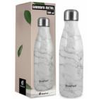 Garrafa Térmica Metal Neo 500ml Mármore Envelopada Esporte Água 