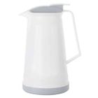 Garrafa Térmica para Café - Keeper Branca Plástico - 1 Litro