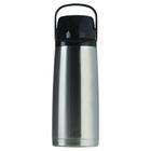 Garrafa Térmica Pressão Air Pot Inox Inquebrável 1,8L Inox