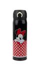 Garrafa Térmica Preta Minnie 400ml - Disney