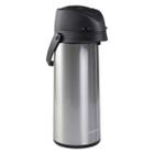 Garrafa Termica Safira 1,9l Inox Com Preto Soprano