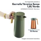 Garrafa Térmica Sense 1,8L Preto 12 Horas Electrolux Original A25184601 GTAEL30