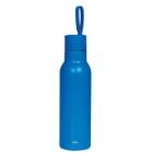 Garrafa Térmica Squeeze Inox 500ml Água Gelada Azul Mor
