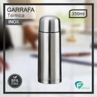 Garrafa térmica squeeze Inox Água Fria Café Quente 350ml
