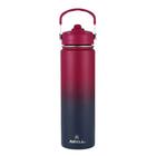 Garrafa Térmica Straw Flask ARELL 650ML, com Isolamento a Vácuo, Wild Violet