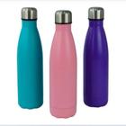 Garrafa Térmica Vacuum Bottle Com 2 Xícaras 500ml Cores Sortidas