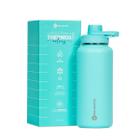 Garrafa thermos 1l azul claro gt3 - goldentec